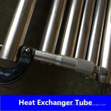 Tubo do trocador de calor em aço inoxidável de 304 / 304L 316 / 316L